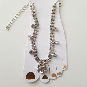 3/$30 ♥️ Rhinestone Chuncky Anklet New